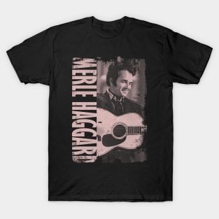 Merle Haggard - Nametype T-Shirt